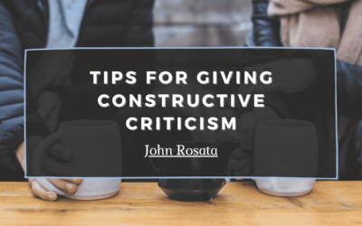 Tips for Giving Constructive Criticism